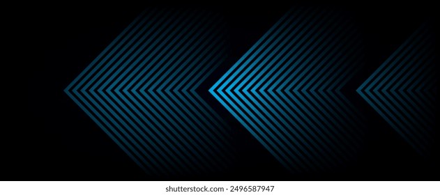 Fondo de Vector abstracto dinámico azul claro con líneas diagonales. Colores clásicos de moda . Cubierta 3D del Anuncio de presentación de negocios para el evento de fiesta de la tarde de venta. Una sombra de puntos blandos de movimiento rápido