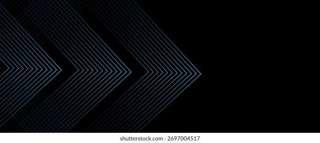 Fundo de vetor abstrato dinâmico azul claro com linhas diagonais. Cores clássicas da moda . 3d capa de negócios banner apresentação para venda evento de festa à noite. Uma sombra de ponto suave de movimento rápido