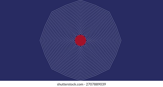 Fundo de vetor abstrato dinâmico azul claro com linhas diagonais. Banner de apresentação de negócios da capa 3d para o evento da festa noturna da venda. Decoração de linha de onda circular suave de movimento rápido