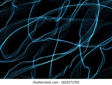 Light blue electric thunder abstract pattern for cover, clothing, and art