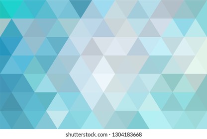 
Light blue geometric backgroand. Vector pattern gradient