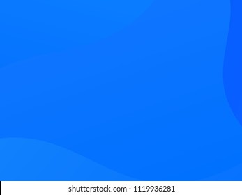 Light blue geometric background with wavy shapes, lines. Vector illustration. Dynamic motion style. Modern minimalist design