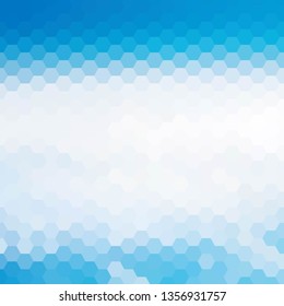 light blue geometric design.  polygonal style 