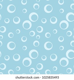 Light blue geometric print. Seamless pattern for web, textile and wallpapers