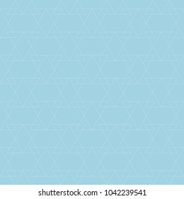 Light blue geometric print. Seamless pattern for web, textile and wallpapers