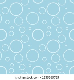 Light blue geometric print. Seamless pattern for web, textile and wallpapers