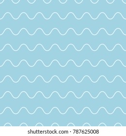 Light blue geometric seamless pattern