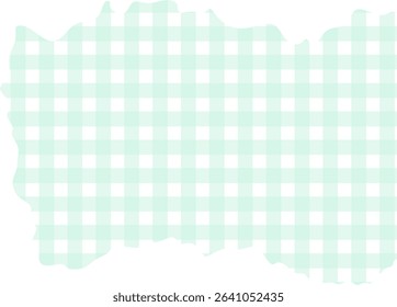 Light Blue Gingham Washi Tape Design