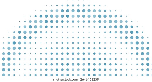 Ilustración abstracta de brillo azul claro con gotas borrosas de lluvia.