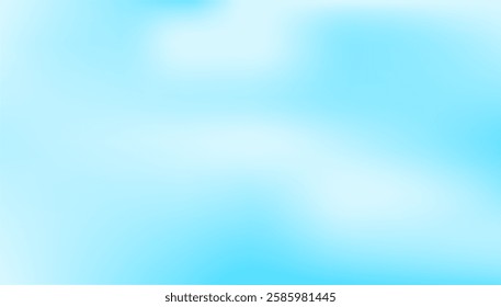 Light blue gradient background, Abstract backdrop presentation product. Vector illustration
