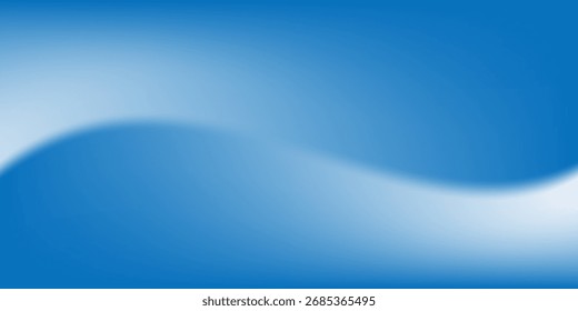Fondo degradado azul claro. Diseño minimalista usando cartel de folleto de presentación
