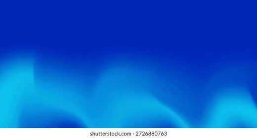 Fondo degradado azul claro. Diseño minimalista que usa para el póster del folleto de presentación