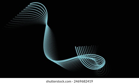 Light blue gradient geometric abstract textured pattern textured background
