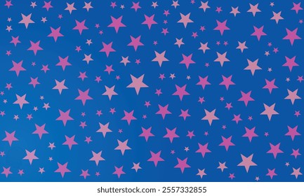Light blue gradient minimalist abstract background with colorful star variations