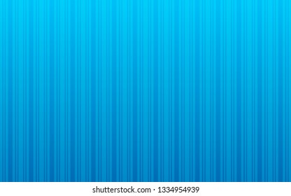 Light blue gradient with stripes. Striped pattern background. Trendy linear banner for landing page. Lines of different thickness. Pattern for web-design. Vector minimalist texture.