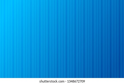 Light blue gradient with stripes. Striped pattern background. Trendy linear banner for landing page. Lines of different thickness. Pattern for web-design. Vector minimalist texture.