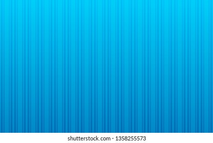 Light blue gradient with stripes. Striped pattern background. Trendy linear banner for landing page. Lines of different thickness. Pattern for web-design. Vector minimalist texture.