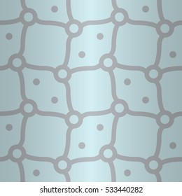 Light blue gray geometrical seamless pattern background in tribal style.