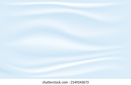 
light blue gray wavy fabric texture background vector