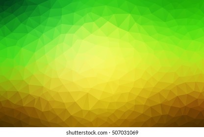 Light blue, green abstract mosaic background. Modern geometrical abstract illustration with gradient. A completely new design for your business.