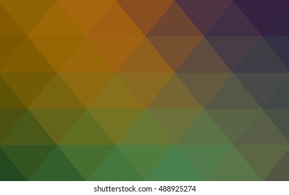 Light blue, green abstract polygonal pattern. Glitter abstract illustration with an elegant design. Brand-new style for your business design.