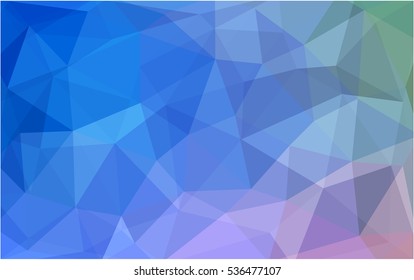 Light Blue Green abstract textured polygonal background. Vector blurry triangle design. Pattern can be used for background.