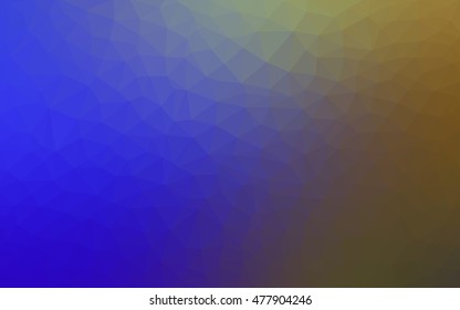 Light blue, green blurry triangle template. Creative illustration in halftone style with gradient. The polygonal design can be used for your web site.