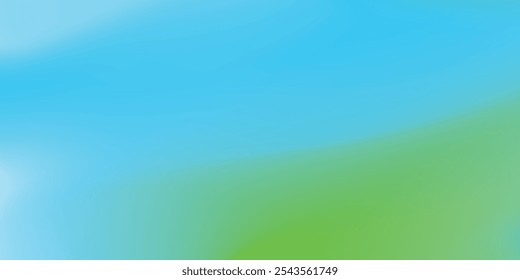 Light blue green gradient background. Abstract blurred multicolored backdrop. 