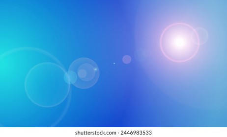 Hellblauer und hellgrüner Linsenblendeffektgradient. Abstrakter unscharfer Hintergrund, Für Web und mobile Anwendungen, Business-Infografik und Social Media, moderne Dekoration, Kunst-Illustration-Vorlage.