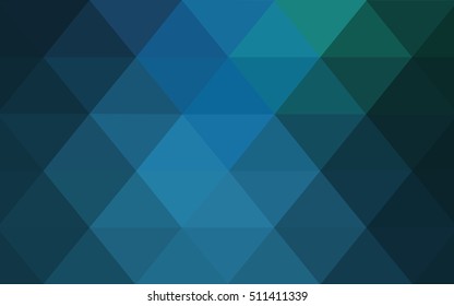 Light blue, green low poly background. An elegant bright illustration with gradient. Brand-new design for your business.