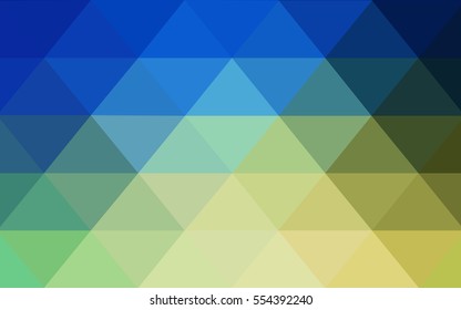 Light Blue Green modern geometrical abstract background. Texture, seamless background. Geometric background in Origami style with gradient. 