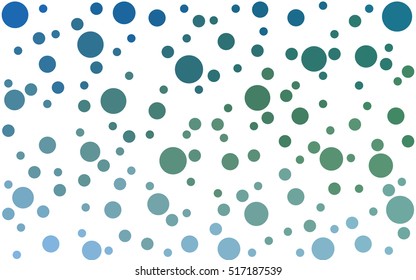 Light Blue Green pattern of geometric shapes. Colorful mosaic banner. Geometric hipster background.