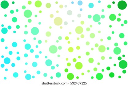 Light Blue Green pattern of geometric shapes. Colorful mosaic banner. Geometric hipster background.