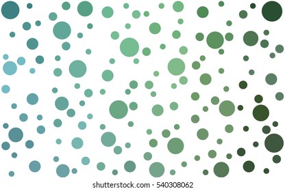 Light Blue Green pattern of geometric shapes. Colorful mosaic banner. Geometric hipster background.
