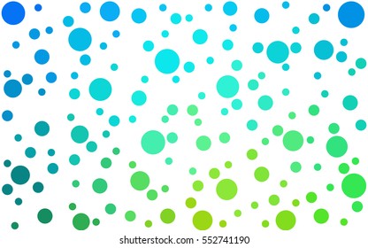 Light Blue Green pattern of geometric shapes. Colorful mosaic banner. Geometric hipster background.