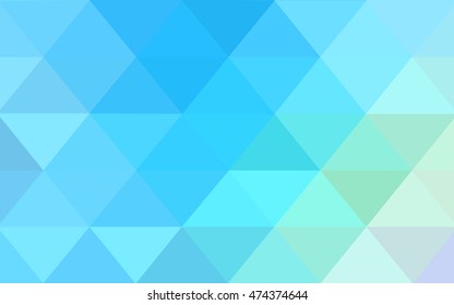Light blue, green Pattern. Seamless triangular Pattern. Geometric Pattern.Repeating pattern with triangle shapes.Seamless texture for your design.Repeating pattern.Pattern can be used for background.