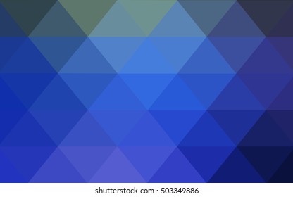 Light blue, green polygon abstract pattern. A completely new color illustration in a vague style. The elegant pattern can be used as part of a brand book.