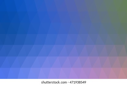 Light blue, green polygonal background. A sample with polygonal shapes. The polygonal design can be used for your web site.
