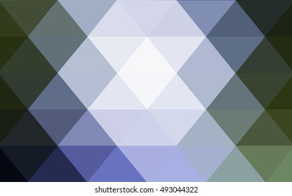 Light blue, green polygonal background. An elegant bright illustration with gradient. The completely new template can be used for your brand book.