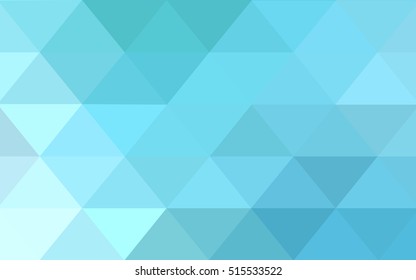 Light blue, green polygonal template. A vague abstract illustration with gradient. Brand-new design for your business.