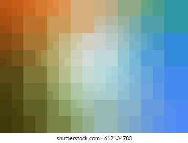 Light Blue, green, red vector Low poly crystal background. Polygon design pattern. Low poly illustration, low polygon background.