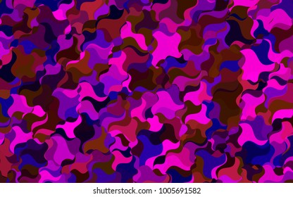 Light Blue, Green vector abstract blurred background. A sample with blurred shapes. Brand-new design for your business.