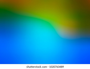 Light Blue, Green vector abstract blurred background. Brand-new colored illustration in blurry style with gradient. The completely new template can be used for your brand book.