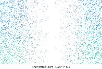 Light Blue, Green vector abstract colorful background, which consist of triangles. Pattern with colored triangles on white background.