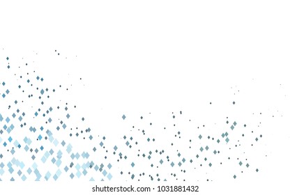 Light Blue, Green vector abstract textured polygonal background. Blurry rectangular design. The pattern with repeating rectangles can be used for background.