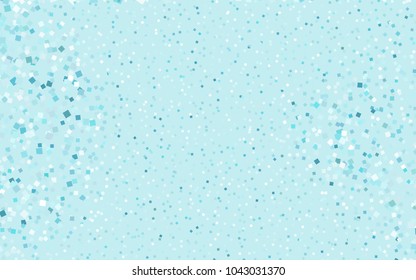 Light Blue, Green vector abstract textured polygonal background. Blurry rectangular design. The pattern with repeating rectangles can be used for background.