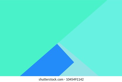 Light Blue, Green vector abstract textured polygonal background. Blurry rectangular design. The pattern with repeating rectangles can be used for background.