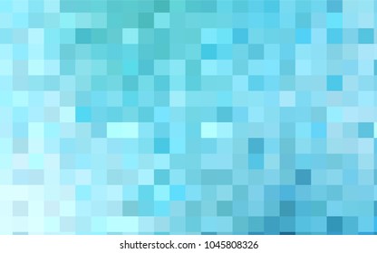 Light Blue, Green vector abstract textured polygonal background. Blurry rectangular design. The pattern with repeating rectangles can be used for background.