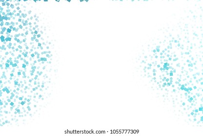 Light Blue, Green vector abstract textured polygonal background. Blurry rectangular design. The pattern with repeating rectangles can be used for background.