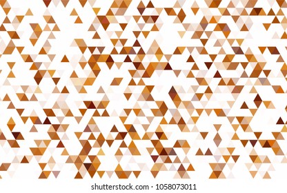 Light Blue, Green vector abstract mosaic template. Triangular geometric sample with gradient.  The template can be used as a background for cell phones.